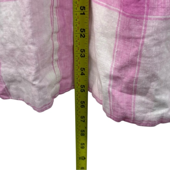 Anthropologie Maeve Linen Tie-Back Maxi Dress - Picture 7 of 10